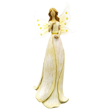 Fee Sannie, creme, Polyresin, 11x7x24 cm