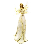 Fee Sannie, creme, Polyresin, 11x7x24 cm