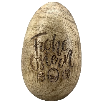 Ei Dost, natur, Holz, 7,5x7x10 cm