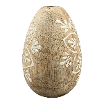 Ei Dost, natur, Holz, 4,5x4,5x7 cm