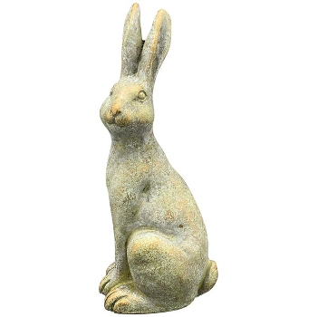 Hase Valo, creme, Zement, 12,7x10x31 cm