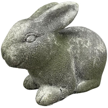 Hase Valo, creme, Zement, 18,5x9x14 cm