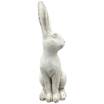 Hase Valo, creme, Zement, 12,7x10x31 cm