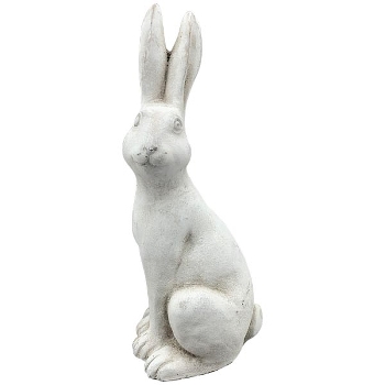 Hase Valo, creme, Zement, 12,7x10x31 cm