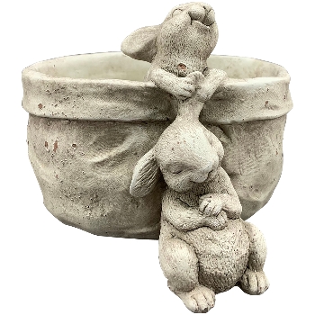 HasenTopf StoneArt, Zement, 20x17,5x14 cm
