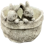 HasenTopf StoneArt, Zement, 19x18,5x15 cm