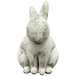 Hase Valo, creme, Zement, 12,5x12,5x20 cm