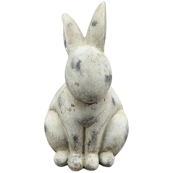 Hase Valo, creme, Zement, 15x15x26 cm