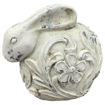 Hase Valo, creme, Zement, 20,5x13,5x18 cm