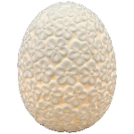 LED Ei Blanche, weiß, Porzellan, 6,8x6,8x8,1 cm