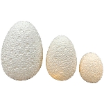 LED Ei Blanche, weiß, Porzellan, 6,8x6,8x8,1 cm