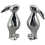 Hase ArgenT, silber, Dolomite, 10,2x6,9x17,5 cm