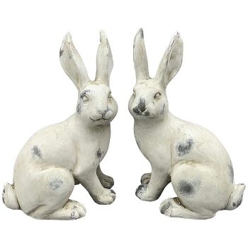 Hase Valo, Polyresin, 20x12,5x30,5 cm