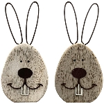 Hase Dost, Holz, 16,5x7,7x2,5 cm