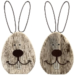 Hase Dost, Holz, 22x10x2,5 cm