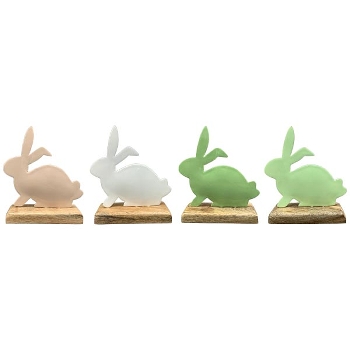 Hase EnameL, Metall, 15x5x17 cm