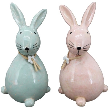 Hase SpringIvory, Porzellan, 7,4x6,3x13,2 cm