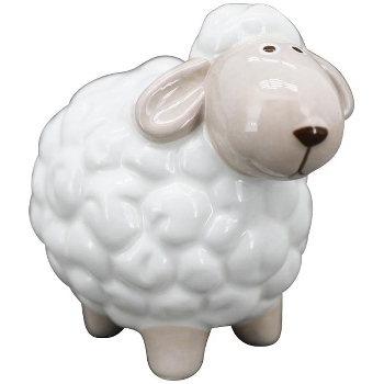 Schaf SpringIvory, Porzellan, 9,3x6,5x8,2 cm