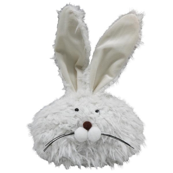 Hase RUNT, weiß, Polyester, 21x9x32 cm