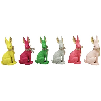 Hase Sannie, Polyresin, 9,5x5,5x18,5 cm