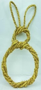 Hase Willow, natur, Rattan, 45 cm
