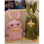 Hase Kanu, Metall, 18x5x31 cm, 13x5x40 cm