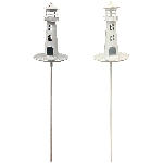 GartenStecker LeuchtTurm ArtFerro, Metall, 20x20x130 cm