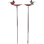 VogelFutterPlatz mit Stab ArtFerro, Metall, 30x22,5x114 cm