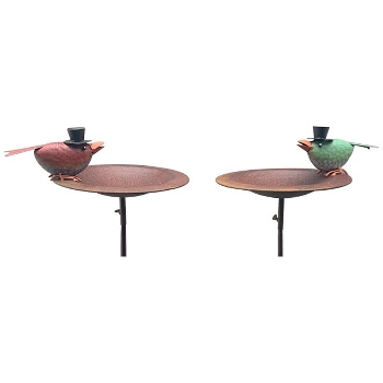 VogelFutterPlatz mit Stab ArtFerro, Metall, 30x22,5x114 cm