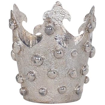 Krone Junker, Metall, zink, 11x11x10 cm