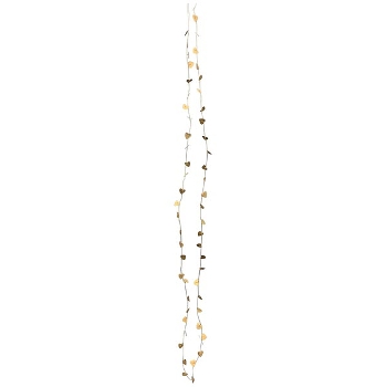 HerzKette Aride, gold, Messing, 183x4x4 cm