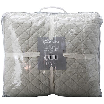 Decke Dans, creme, Polyester, 240x260 cm
