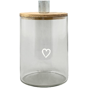 KerzenHalter Verrerie, zink, Glas, 10x10x17 cm