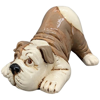 Hund Garou, Keramik, 27x23x15,5 cm