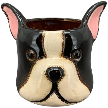 HundeTopf Garou, Keramik, 13,5x13x13,5 cm