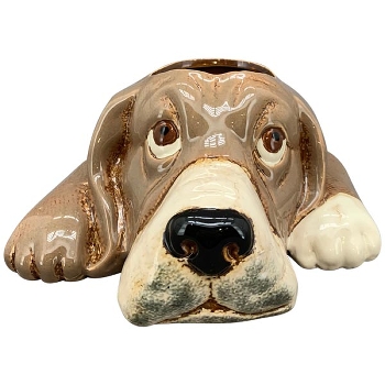 HundeTopf Garou, Keramik, 20x16x10,5 cm