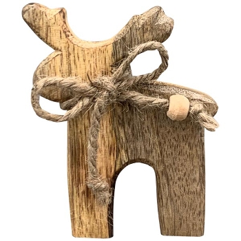 Rentier Dost, Holz, 8,5x1,5x10 cm