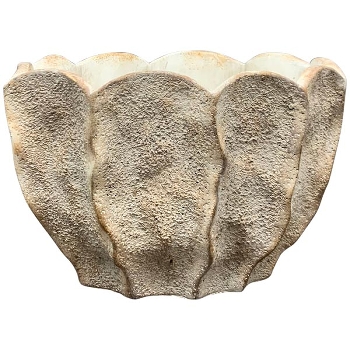 Übertopf StoneArt, Zement, 24,5x24,5x12,5 cm