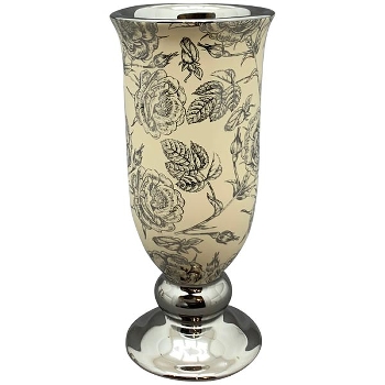 Pokal RoséArgenT, Keramik, 12x12x25 cm