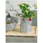 MilchKännchen NoirBlanc, Stoneware, 8,9x7,8x11,6 cm