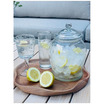 Bonboniere Verre, Glas, 20x20x28 cm