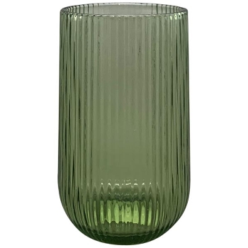 TrinkGlas Verrerie, grün, Glas, 7,8x7,8x12,8 cm
