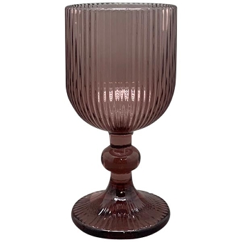 TrinkGlas Verrerie, rosa, Glas, 7,9x7,9x14,2 cm