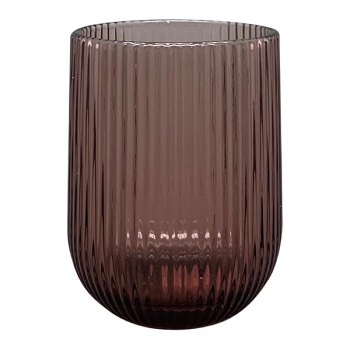 TrinkGlas Verrerie, rosa, Glas, 7,5x7,5x9,2 cm