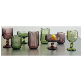 TrinkGlas Verrerie, rosa, Glas, 7,8x7,8x12,8 cm