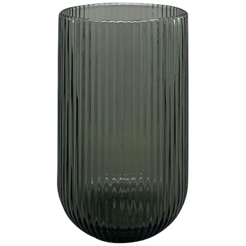 TrinkGlas Verrerie, grau, Glas, 7,8x7,8x12,8 cm