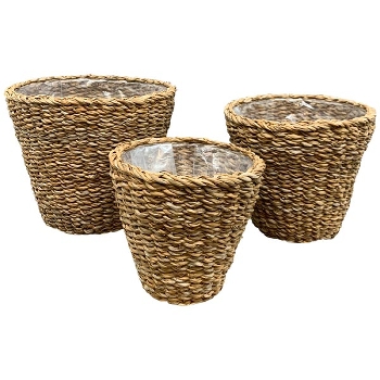 KorbSet/3 SEGA, Gras, 17x17x16 cm