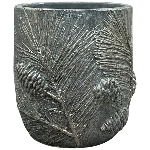 Topf StoneArt, grau, Zement, 13x13x14 cm