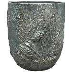 Topf StoneArt, grau, Zement, 20x20x21,5 cm