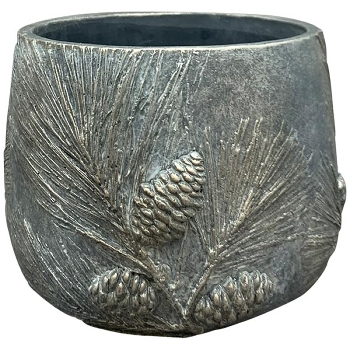 Topf StoneArt, grau, Zement, 20x20x14,5 cm
